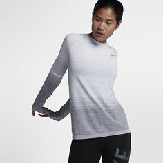 Женская беговая футболка с длинным рукавом Nike Dri-FIT Knit