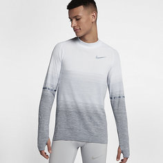 Мужская беговая футболка с длинным рукавом Nike Dri-FIT Knit