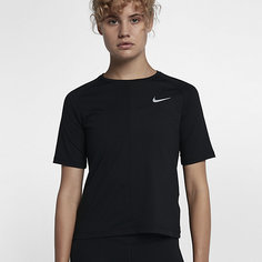 Женская беговая футболка с коротким рукавом Nike Dri-FIT Element
