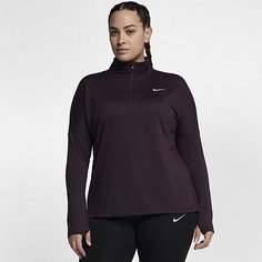 Женская беговая футболка Nike Element (большие размеры)