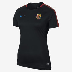 Женская игровая футболка FC Barcelona Breathe Squad Nike