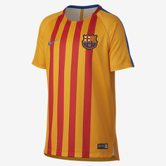 Игровая футболка с коротким рукавом для школьников FC Barcelona Dri-FIT Squad Nike