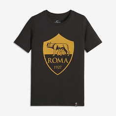 Футболка для мальчиков школьного возраста A.S. Roma Crest Nike