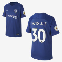 Футбольное джерси для школьников 2017/18 Chelsea FC Stadium Home (David Luiz) Nike