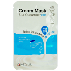 Маска для лица `MEDIUS` CREAM MASK с экстрактом морского огурца 25 мл