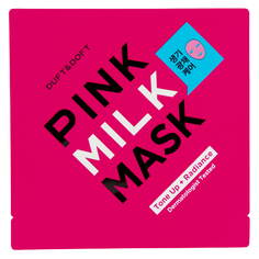 Маска для лица `DUFT & DOFT` PINK MILK MASK для сияния кожи 27 мл