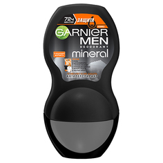 Део-ролл муж. `GARNIER` `MINERAL` ЗАЩИТА 6 Очищающая моринга (антиперспирант) 50 мл