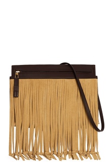 Замшевая сумка с бахромой Loewe
