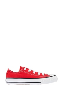 Красные текстильные кеды Converse