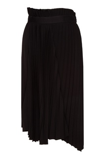 Асимметричная плиссированная юбка Balenciaga