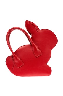 Красная мини-сумка в виде кролика Comme des Garcons