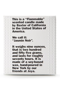 Ароматическая свеча «Jasmin Noir» Baxter Of California