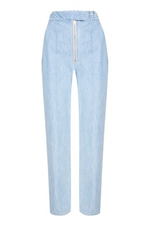 Голубые вареные джинсы Isabel Marant