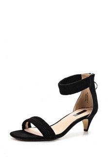 Босоножки LOST INK BLAKELY  RUCHED KITTEN HEEL SANDAL