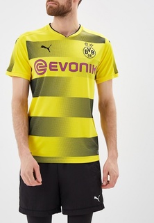 Футболка спортивная PUMA BVB Home Replica Shirt with Sponsor Logo