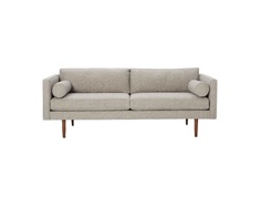 Диван двухместный blues (myfurnish) бежевый 165x78x88 см.