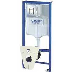 Инсталляция Grohe Fresh Rapid SL с кнопкой Skate Cosmopolitan 38827000