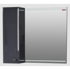 Зеркальный шкаф Edelform нота 75 серый (2-620-20-S)