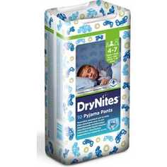 Трусики Huggies Dry Nights 17-30кг 4-7лет 10шт для мальчиков 5029053527574
