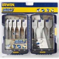 Набор сверл по дереву Irwin 12-32мм 8шт Blue Groove 4 (10506629)