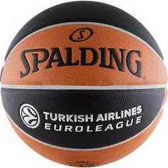 Мяч баскетбольный Spalding TF-1000 Legacy Euroleague Offical Ball р.7, (74-538z)