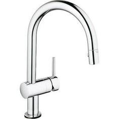 Смеситель для кухни Grohe Minta touch сенсорный с выдвижным изливом (31358000)