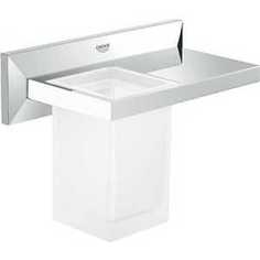 Полка Grohe Allure Brilliant со стаканом (40503000)