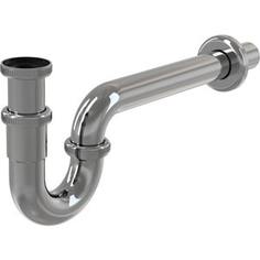 Сифон AlcaPlast для раковины хромированная латунь D32 с накидной (A432)