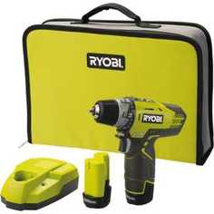 Аккумуляторная дрель-шуруповерт Ryobi R12DD-LL13S (3001802)