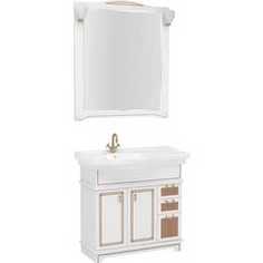 Комплект мебели Aquanet Луис 90 L цвет белый раковина-стол (Shenxin)