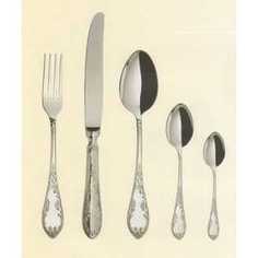 Набор столовых приборов Павловский завод им. Кирова Посольский из 24-х предметов СН-24М18ЦМ