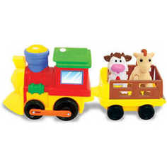 Kiddieland Развивающая игрушка Поезд с животными KID 050096