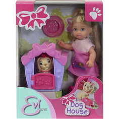 Smoby Кукла Еви с собачкой в домике 12 см., 5735867