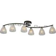 Люстра IDLamp 232/6PF-Blackchrome