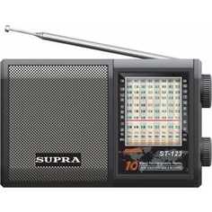 Радиоприемник Supra ST-123 black