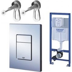 Инсталляция Grohe Rapid SL для унитаза с креплением и клавишей (38772001)