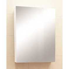 Зеркальный шкаф Меркана Solo 50 см белый (25761)