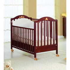 Кровать с маятником Mibb Tender Noce Antico Swing Walnut темный орех LI003RNA