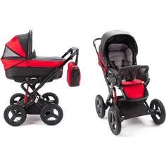 Коляска 2 в 1 GB Vault C959 red grey 4HST 615216003