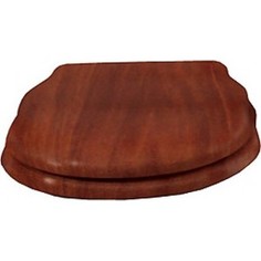 Сиденье для унитаза Cezares Royal Palace деревянное орех микролифт фурнитура хром (CZR-012W-S-Cr)