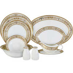 Обеденный сервиз Emerald Шарлотта из 27 предметов на 6 персон (E5-14-604/27-AL)