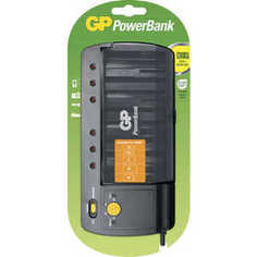 Зарядное устройство универсальное GP PB320GS-R1 (AA/AAA/C/D)