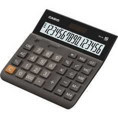 Калькулятор Casio DH-16 коричневый/черный