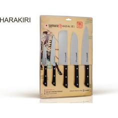 Набор из 5 кухонных ножей Samura Harakiri SHR-0250B/SHR-0250B/K