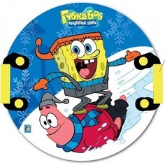 Ледянка Губка Боб 54см, круглая с плотными ручками (Т57201)