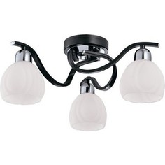 Люстра IDLamp 389/3PF-Blackchrome