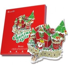 Пазл CubicFun Сказочный рождественский замок ( с подсветкой ) (P646h)
