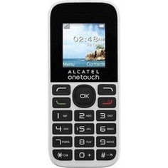 Мобильный телефон Alcatel One Touch 1016D Pure White
