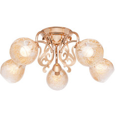 Подвесная люстра Silver Light Scroll 130.58.5