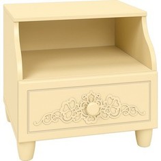 Тумба Compass СО-8 ваниль ваниль шагрень